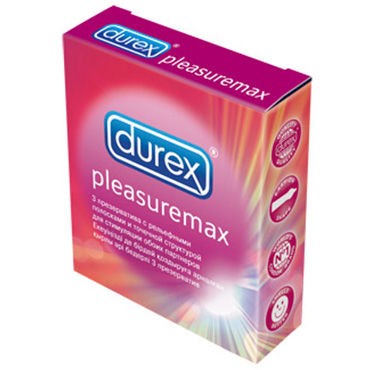 Durex Pleasuremax, 3 шт