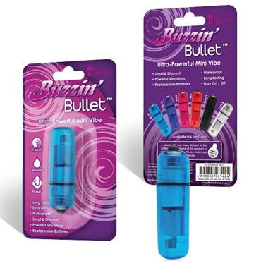 Lux Fetish Buzzin Bullet, голубой