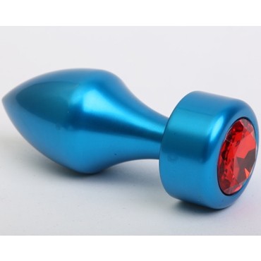 4sexdream Анальная пробка в форме пули, синяя