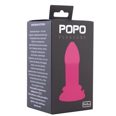 ToyFa Popo Pleasure Анальная втулка 14 см