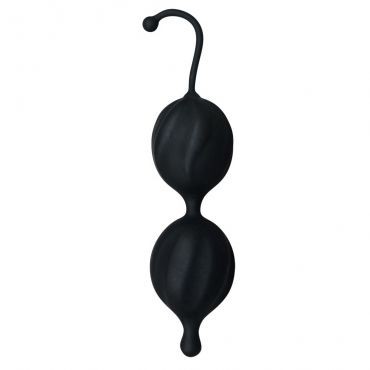 You2Toys Black Velvets Silicone Balls Ребристые