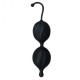 You2Toys Black Velvets Silicone Balls Ребристые