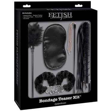 Pipedream Bondage Teaser Kit, черный