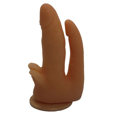 Биоклон Анально-вагинальный фаллоимитатор, телесный