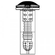 Shots SLT Self Lubrication Masturbator Deluxe Oral, телесный