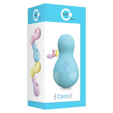 Toy Joy Coco Body Stimulator, голубое