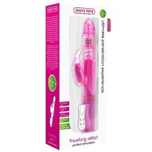 Shots Toys Thrusting Rabbit, розовый