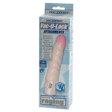 Doc Johnson Vac-U-Lock Raging Dong, 20.5 см