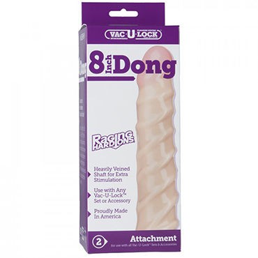 Doc Johnson Vac-U-Lock Raging Dong, 20.5 см
