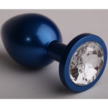 4sexdream Анальная пробка малая, синяя