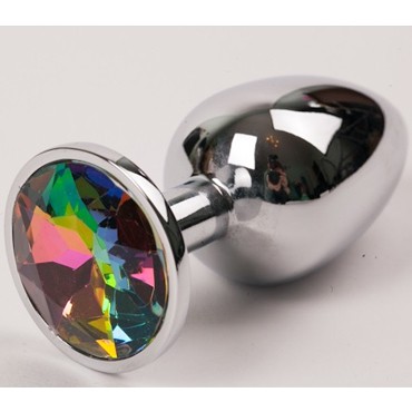 4sexdream Анальная ювелирка S, серебристый/радужный