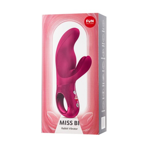 Fun Factory Miss Bi, бордовый