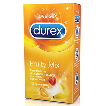Durex Fruity Mix, 3 шт