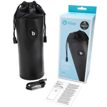 B-Vibe UV Sterilizer Pouch, черный