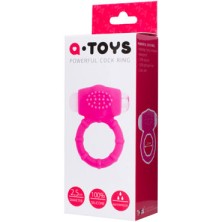 ToyFa A-toys Powerful Cock Ring, розовое