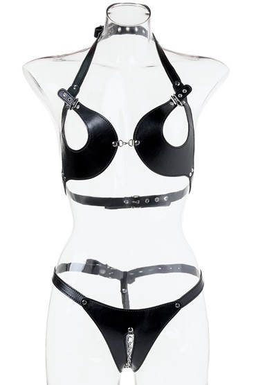 ToyFa Theatre BDSM Bikini, черный
