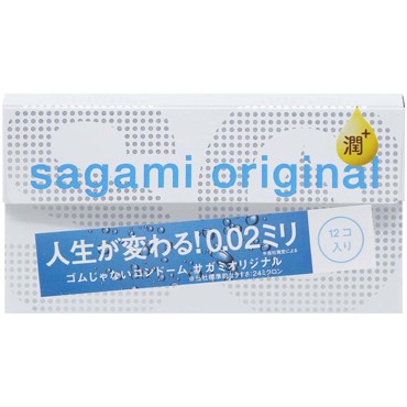 Sagami Original 002 Extra Lub, 12 шт