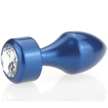 4sexdream Анальная пробка в форме пули, синяя