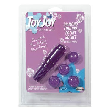 Toy Joy Diamond Pocket Rocket, фиолетовый