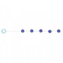 Gopaldas Large Anal Beads Clear голубой