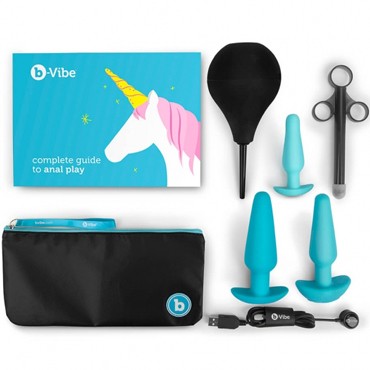 B-Vibe Anal Training & Education Set