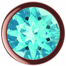 Lola Games Diamond Topaz Shine L, розовое золото/бирюзовый