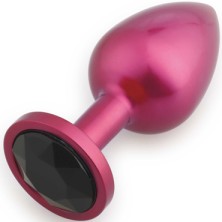Play Secrets Rosebud Butt Plug Medium, красный/черный