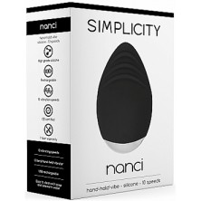 Shots Simplicity Nanci Hand-Hold Vibe, черный