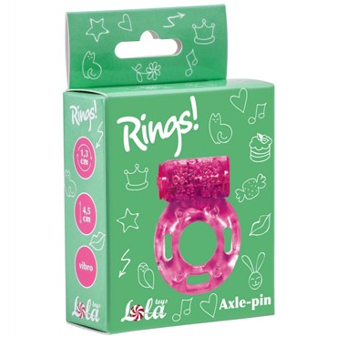 Lola Toys Rings Axle-pin, розовое