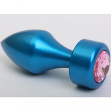 4sexdream Анальная пробка в форме пули, синяя