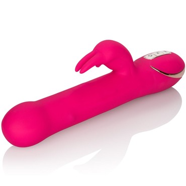 California Exotic Jack Rabbit Signature Silicone Beaded Rabbit, розовый