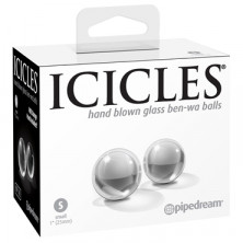Pipedream Icicles No.41 Glass Ben-Wa Balls Small, прозрачные