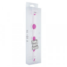Toy Joy Funky Butt Beads, темно-розовая