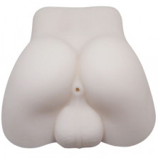 Baile Temptation Bigger Man Мастурбатор с мошонкой, белый