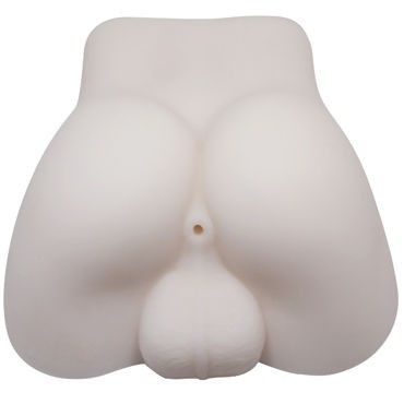 Baile Temptation Bigger Man Мастурбатор с мошонкой, белый