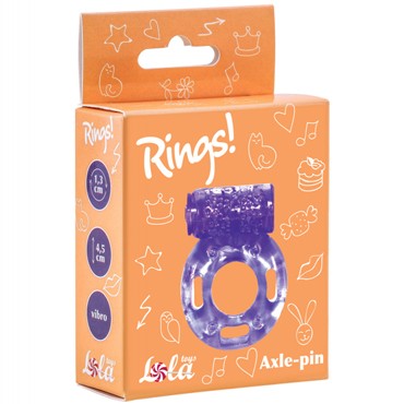 Lola Toys Rings Axle-pin, фиолетовое