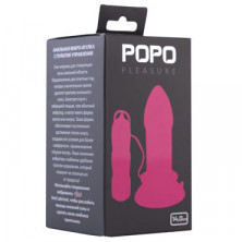 ToyFa Popo Pleasure Анальная вибровтулка 11,9 см