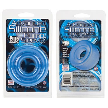 California Exotic Pump Sleeves, голубая