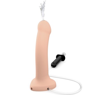 Strap-on-me Silicone Cum Dildo L, телесный