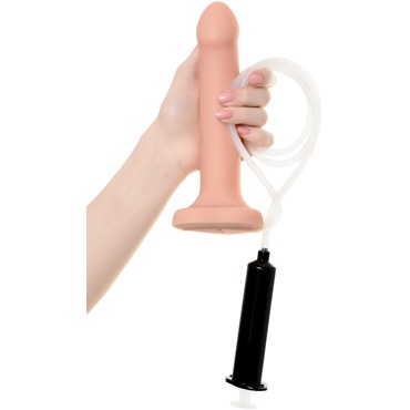 Strap-on-me Silicone Cum Dildo L, телесный
