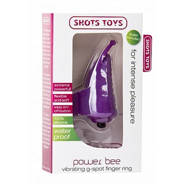 Shots Toys Power Bee, фиолетовый