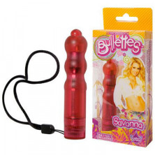 Doc Johnson Bullettes Savanna, красная