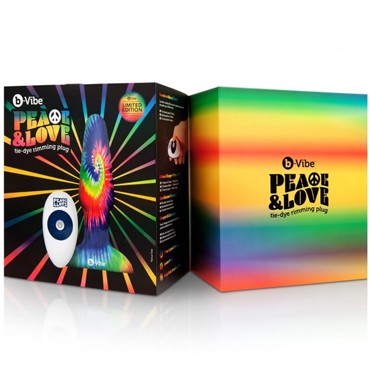 b-Vibe Peace & Love Tie-Dye, разноцветная