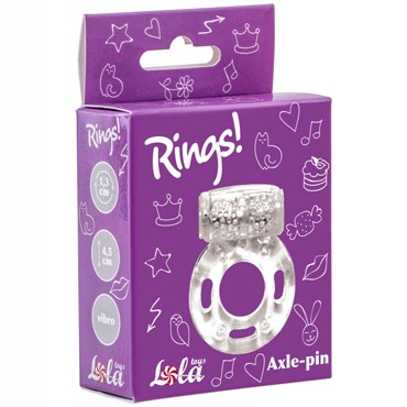 Lola Toys Rings Axle-pin, прозрачное