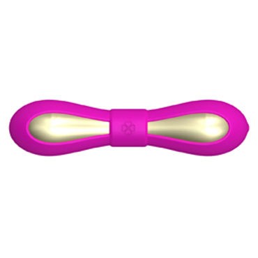 Kanikule вибратор, серебристо-розовый