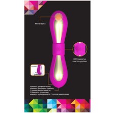 Kanikule вибратор, серебристо-розовый