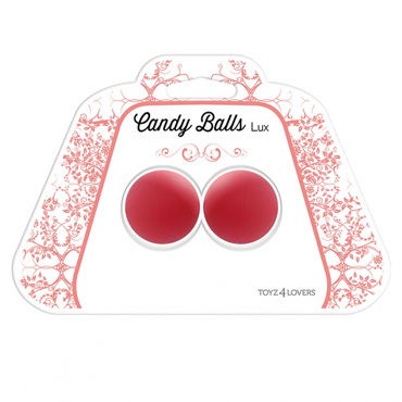 Toyz4lovers Candy Balls Lux, красные