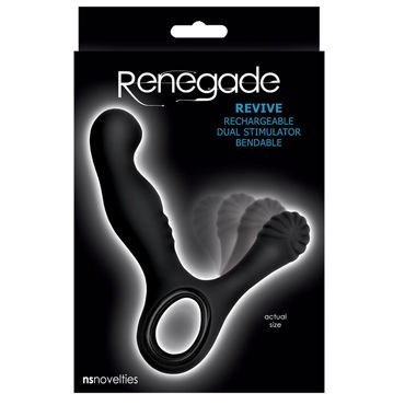 NS Novelties Renegade Revive Prostate Massager, черный