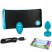 b-Vibe Vibrating Jewel Plug S/M, бирюзовая