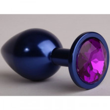 4sexdream Анальная пробка малая, синяя